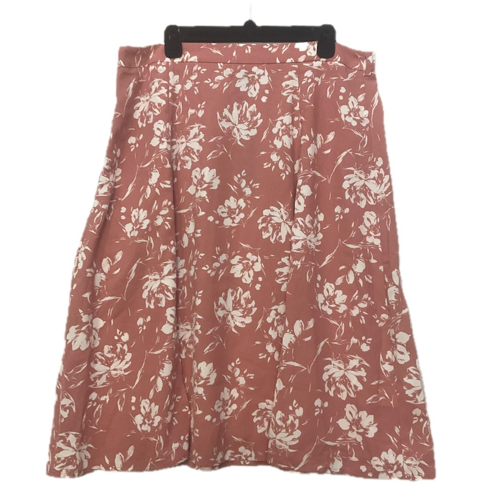 Allegra K Midi A-line Skirt NWT  18"waist 28.5"length